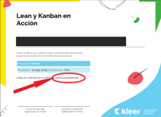 Validation Code